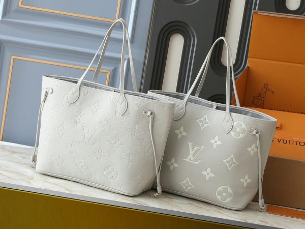 Brume Gray Monogram Neverfull MM