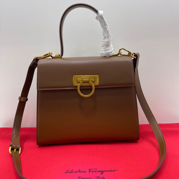 Iconic Top Handle brown