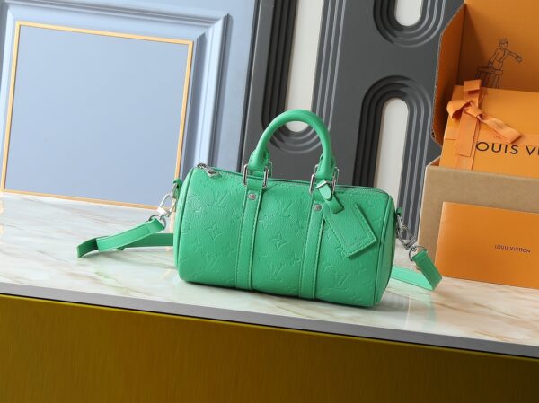 Keepall Bandoulière 25 Green/White