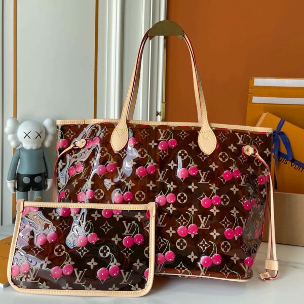 Neverfull MM Transparent Lichi